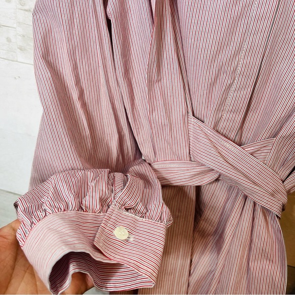 Lark & Ro Striped Button Down - Picture 2 of 6